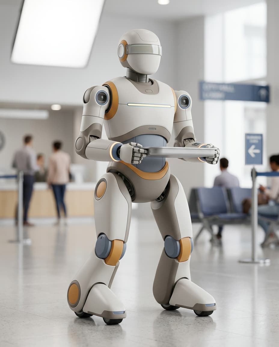 Clinic Reception Robot